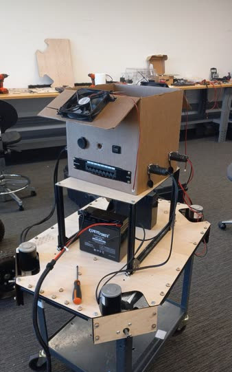 Autonomous vehicle platform used for motion planning and electronics integration